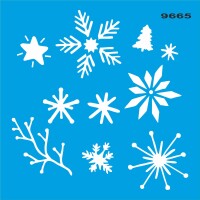 Kartaneleri - Stencil Boyama Şablonu - StencilSepeti