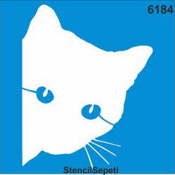 Kedi - StencilSepeti