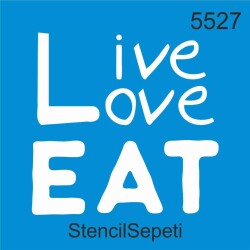 Kelimeler - StencilSepeti