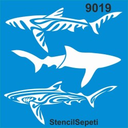 Köpek Balığı - StencilSepeti