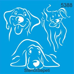 Köpekler - StencilSepeti