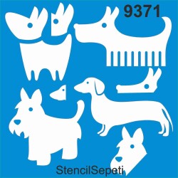 Köpekler - StencilSepeti