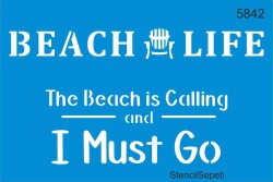 Kumsal Çağırıyor - Stencil Boyama Şablonu - StencilSepeti