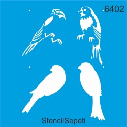 Kuşlar - StencilSepeti