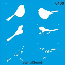 Kuşlar - StencilSepeti