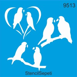 Kuşlar - StencilSepeti