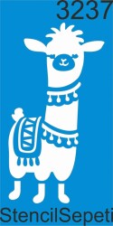 Lama - StencilSepeti