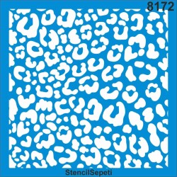 Leopar Deseni - StencilSepeti