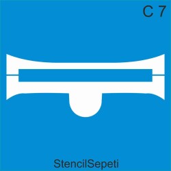 Libra - Terazi - StencilSepeti