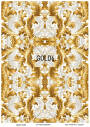 Lineart Pirinç Dekopaj - GOLD6- 29x42cm - Lineart Craft