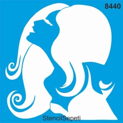 Mağrur Kadın - StencilSepeti