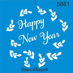 Mutlu Yıllar - StencilSepeti