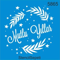 Mutlu Yıllar - StencilSepeti