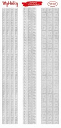 My Hobby Gümüş VT002 - 16x35cm - MyHobby