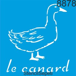 Ördekli Desen - StencilSepeti