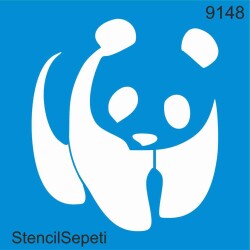 Panda - StencilSepeti