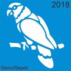 Papağan - StencilSepeti