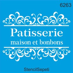 Pastane - StencilSepeti