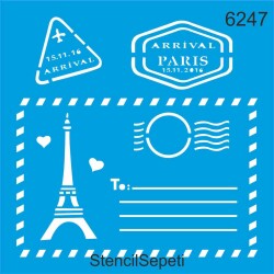 Posta Pulu - StencilSepeti