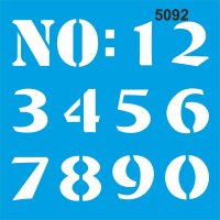 Rakamlar 2 - StencilSepeti