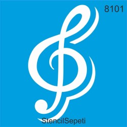 Sol Anahtarı - StencilSepeti