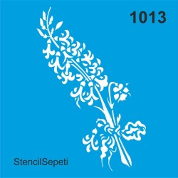 Sümbül - Boyama Şablonu Stencil - StencilSepeti
