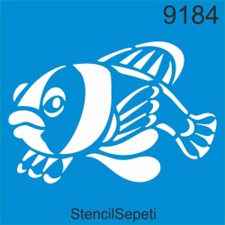 Süs Balığı - StencilSepeti