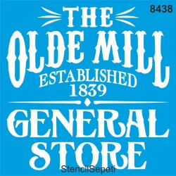 Tarihi Değirmen - StencilSepeti