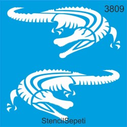 Timsah - StencilSepeti