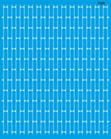 Tuğla Derz Duvar Deseni Stencil Boyama Şablonu - StencilSepeti