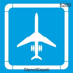 Uçak - StencilSepeti