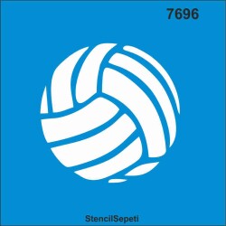 Voleybol Topu - StencilSepeti