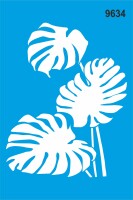 Yapraklar - Stencil Boyama Şablonu - StencilSepeti