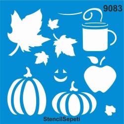 Yapraklar - StencilSepeti