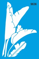 Yapraklar - Stencil Boyama Şablonu - StencilSepeti