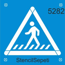 Yaya Geçidi - StencilSepeti