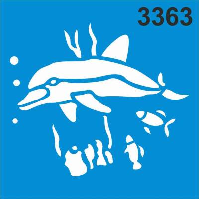 Yunus Deseni - Stencil Boyama Şablonu - 1